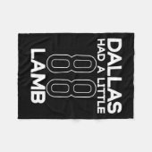 Ik had een klein lam fleece deken (Voorkant (Horizontaal))