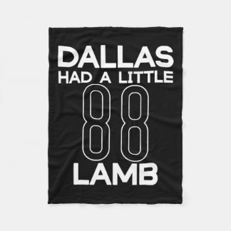 Ik had een klein lam fleece deken