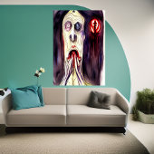 Ik had een Nightmare | AI Art Poster