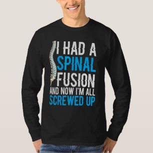 Ik had een ruggengraatfusie en nu ben ik helemaal t-shirt