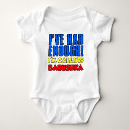 Ik had genoeg om Babushka te bellen Romper