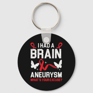 Ik had hersenaneurysma medische aandoening aneurys sleutelhanger