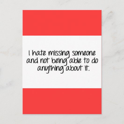 IK HAD IEMAND VERHEUGEN EN NIET IN STAAT ZIJN OM E BRIEFKAART (Voorkant)