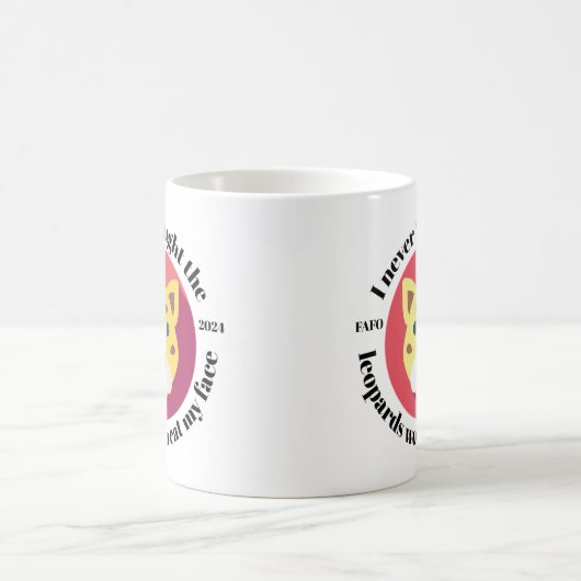 Ik had nooit gedacht dat de luipaarden mijn Mok zo (Center)