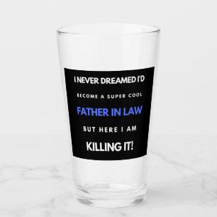 Ik had nooit gedacht dat ik een super-kool vader z glas