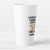 Ik had nooit gedacht dat ik een supercool MECHANIS Latte Mok (Voorkant)