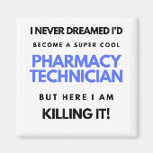 Ik had nooit gedacht dat ik een supercoole apothee magneet (Voorkant)