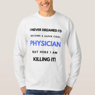 Ik had nooit gedacht dat ik een supercoole dokter t-shirt