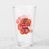 Ik had nooit gedacht dat ik een supercoole moeder  glas (Achterkant)