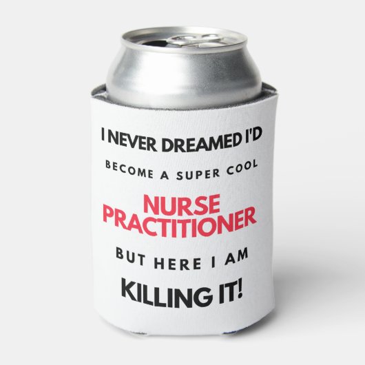 Ik had nooit gedacht dat ik een superkinderverplee blikjeskoeler (Blikje Voorkant)