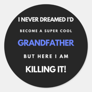 Ik had nooit gedacht dat ik een superwollige groot ronde sticker