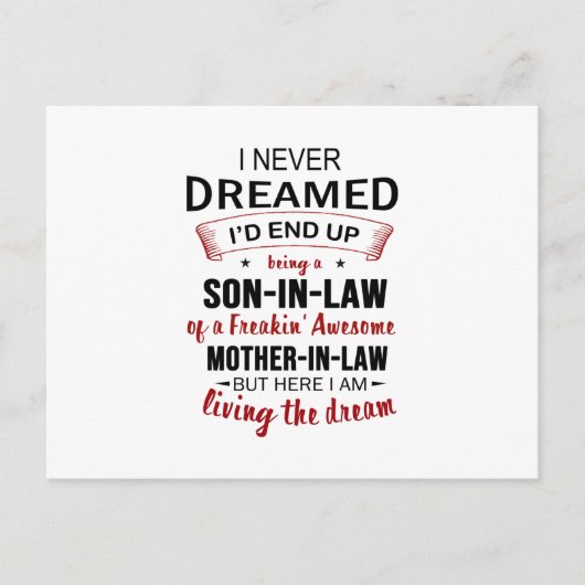 Ik had nooit gedacht dat ik uiteindelijk een schoo aankondigingskaart (Voorkant)