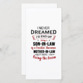 Ik had nooit gedacht dat ik uiteindelijk een schoo bedankkaart (Voorkant / Achterkant)