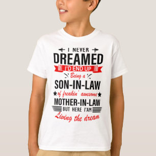 Ik had nooit gedacht dat ik uiteindelijk een zoon t-shirt