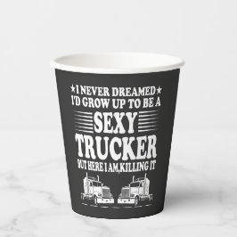 Ik had nooit gedacht dat ik zou opgroeien tot een  papieren bekers