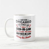 Ik had nooit gedroomd dat ik uiteindelijk een zoon koffiemok (Links)