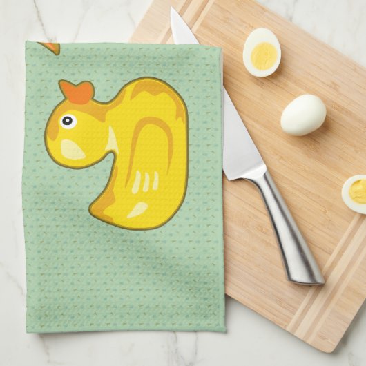 Ik had plastische chirurgie gedaan theedoek (Quarter Fold)