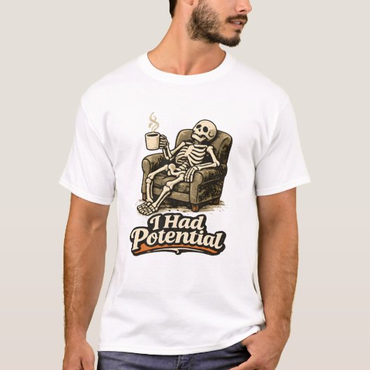 Ik Had Potentie T-shirt (Voorkant)