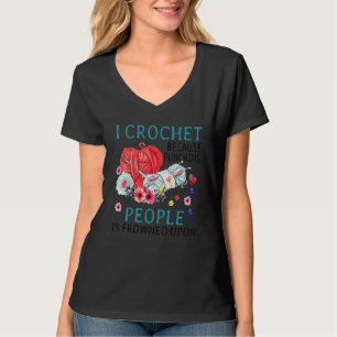 Ik hak erop omdat mensen gestraft worden t-shirt