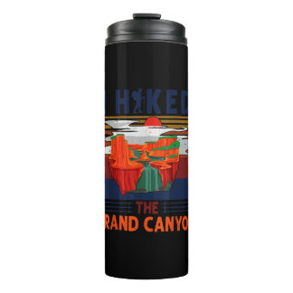 Ik hakte de Grand Canyon Cool Retro Hiking Thermosbeker