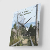 Ik hakte Mt LeConte/Foto Art Vierkante Klok (Hoek)