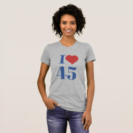 Ik hart 45 t-shirt