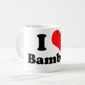 Ik hart Bamberg Koffiemok (Voorkant links)