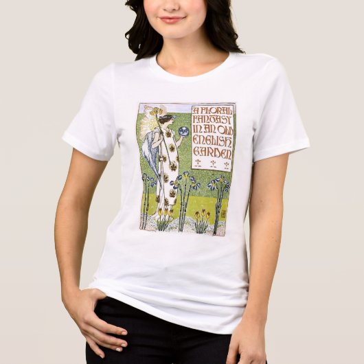 Ik Hart Boeken - Fairy Tri-Blend Shirt (Voorkant)