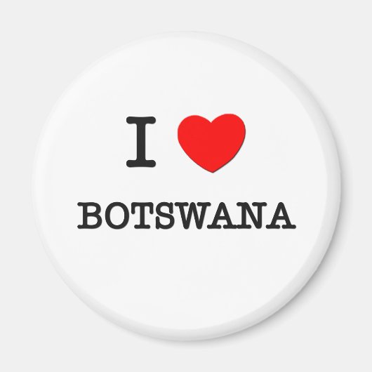IK HART BOTSWANA MAGNEET (Voorkant)