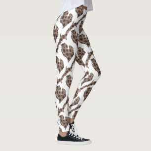 Ik hart de Grote Meren - Petoskey stone Leggings
