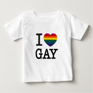 Ik hart Gay Rainbow Heart