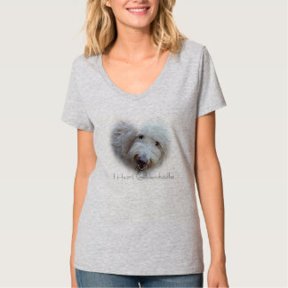 Ik hart Goldendoedels Dames T-shirt