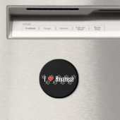 Ik (hart) Havanese Magneet (Insitu (Vaatwasser))