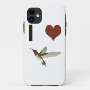 Ik hart Hummingvogels iPhone 11 Hoesje
