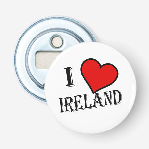 Ik hart Ierland bk bocn Button Flesopener