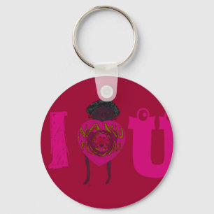 Ik Hart Je Nakupenda Sana Gelukkige Valentijnsdag Sleutelhanger