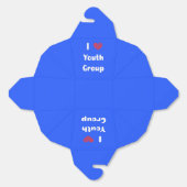 Ik Hart Jeugdgroep Favoriet Box Bedankdoosjes (Ongevouwen)