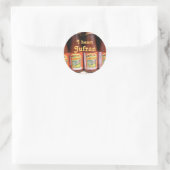 Ik hart Jufran sticker (Tas)