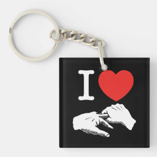 Ik hart (liefde) Anal Sleutelhanger