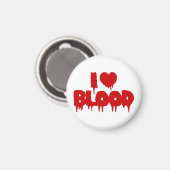 IK HART [LIEFDE] BLOED MAGNEET (Voorkant / Achterkant)
