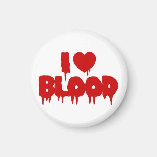 IK HART [LIEFDE] BLOED MAGNEET (Voorkant)