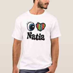 Ik hart (liefde) Natia T-shirt