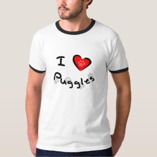 Ik hart - liefdessmokkels t-shirt