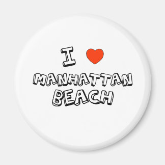 Ik hart Manhattan Beach Magneet