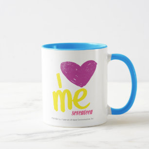 Ik hart me Paars/geel Mok