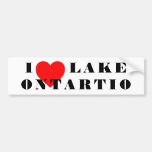 Ik hart meer Ontario Bumpersticker