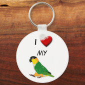 Ik hart mijn caïque sleutelhanger (Voorkant)