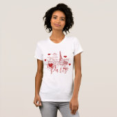 Ik (hart) Parijs T-shirt (Voorkant volledig)