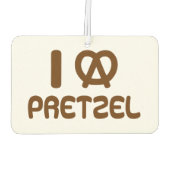 Ik hart Pretzel Luchtverfrisser (Achterkant)