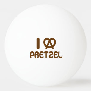 Ik hart Pretzel Pingpongballen